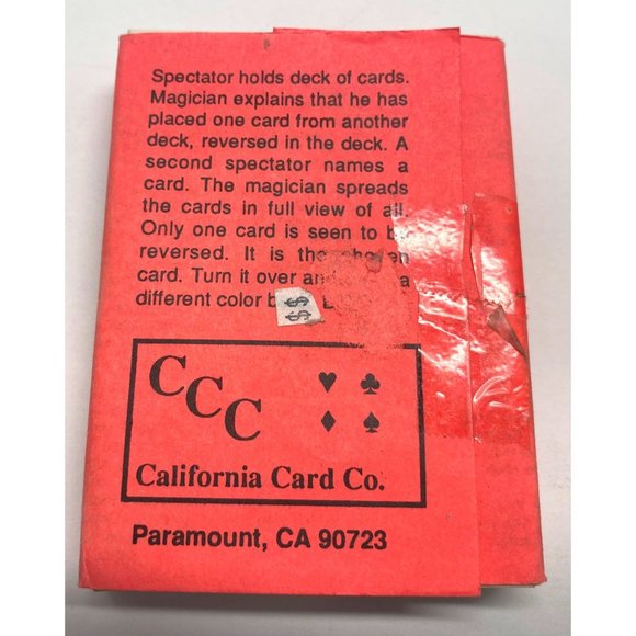 Brainwave Deck Magic Card Trick Bicycle Playing Cards USA Brain Wave - Picture 3 of 4